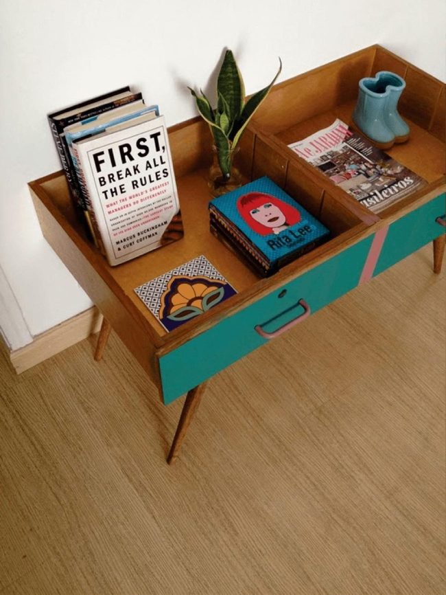 Forgotten Drawers Turned Coffee Table