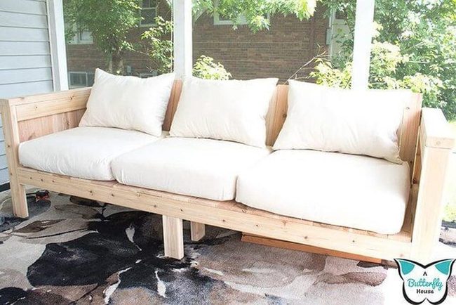 Smooth Sanded Wood Outdoor Seating