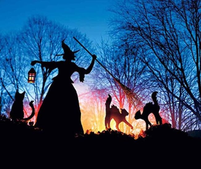 Glowing Cauldrons And Broomsticks
