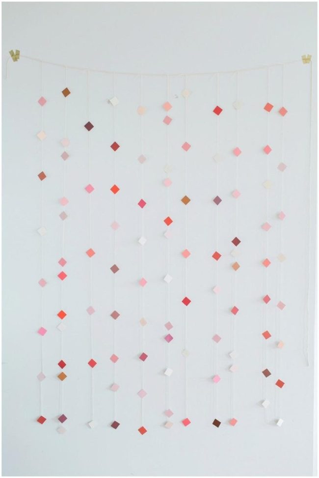 Suspended Jewel Tones Geometric