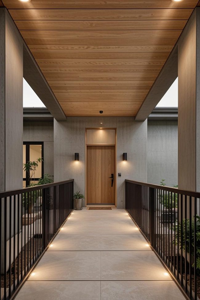 Concrete, Wood, Chrome Harmony