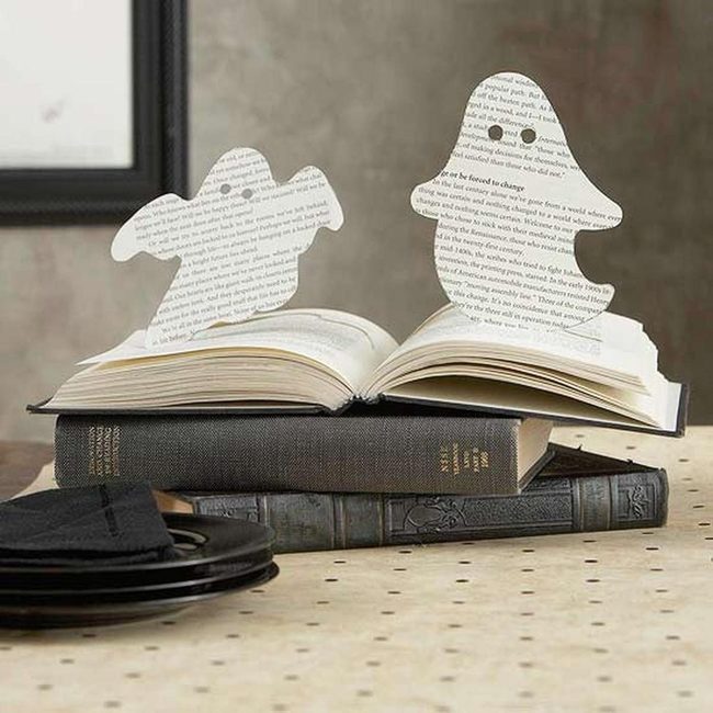 Recycled Page Ghosts Bookmarks