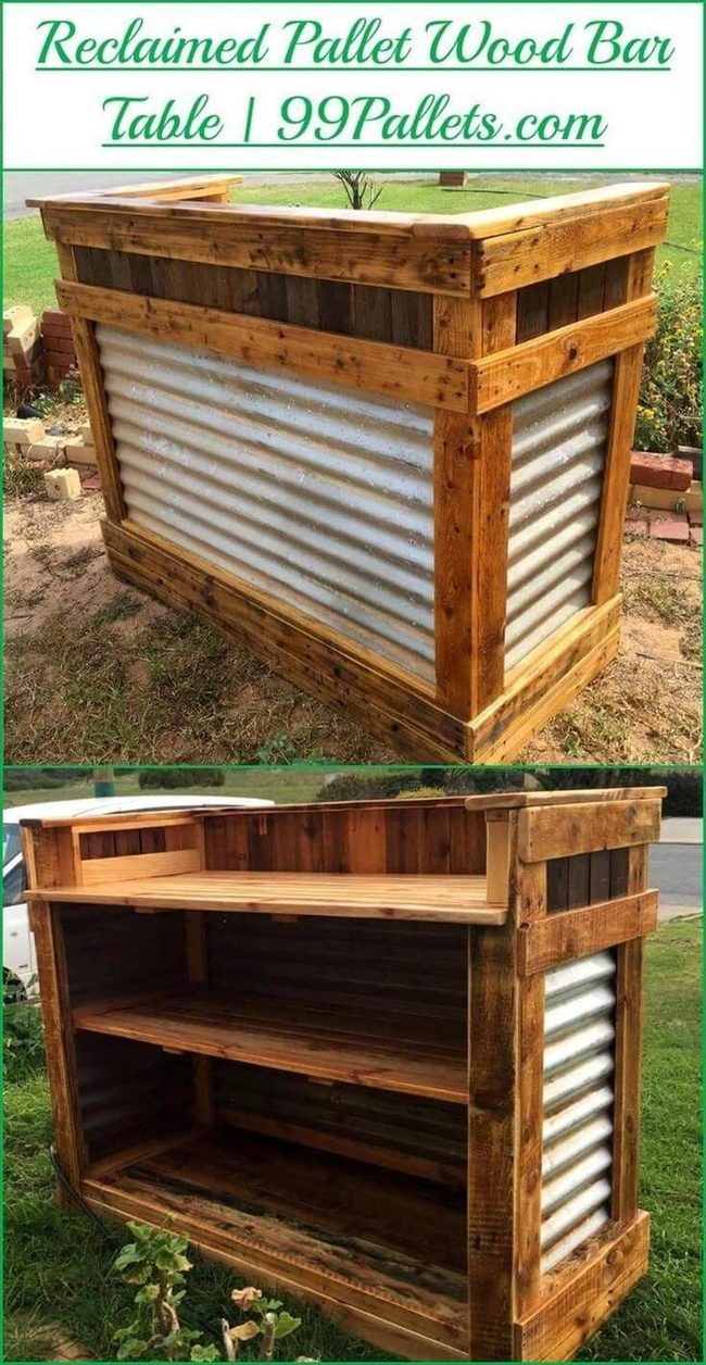 Weatherproof Backyard Bar Setup