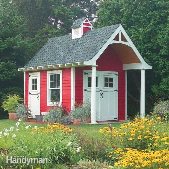 Red Cottage Yellow Garden