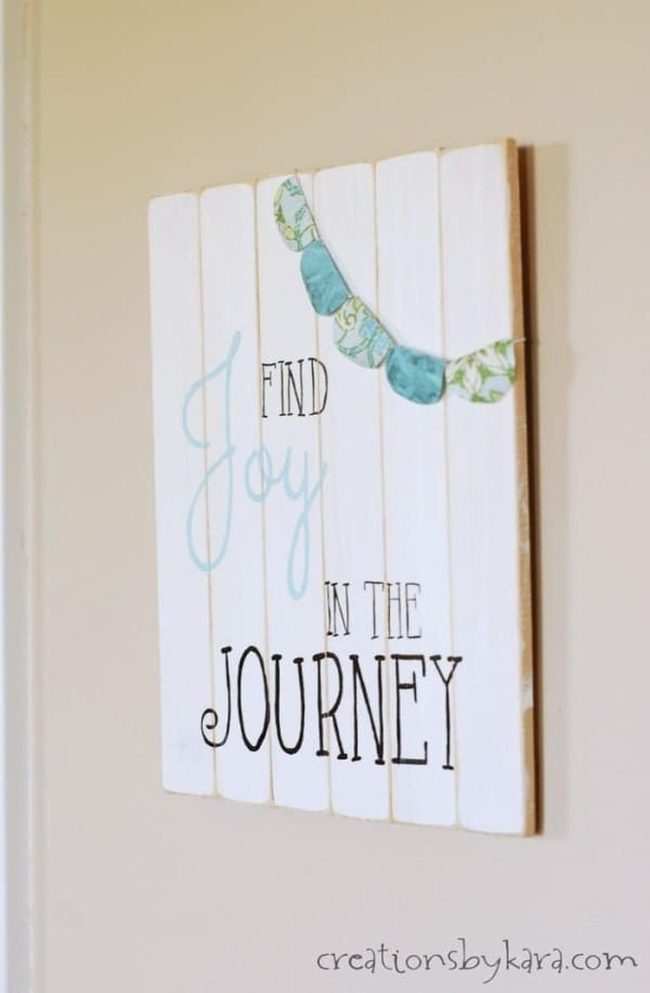 White Shiplap Summer Wisdom Sign