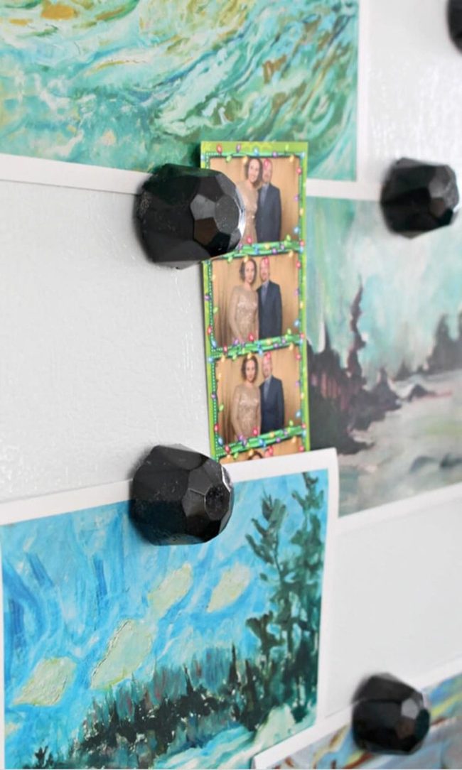 Glossy Geometric Magnets, Light-Bouncing Shine