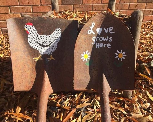 Painted Shovel Farm Art