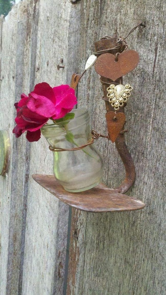 Spoons And Blooms Garden Art