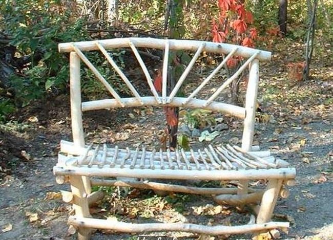 Interlocked Branches Garden Seating