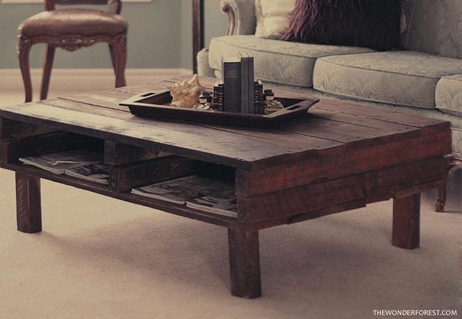 Dark Wood Tables Anchor Neutral Living