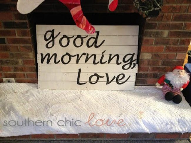 Red Stockings On Exposed Brick