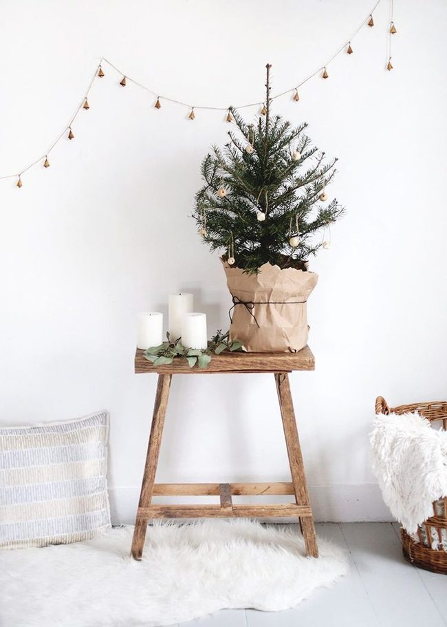 Wooden Beads Jute Twine Tree