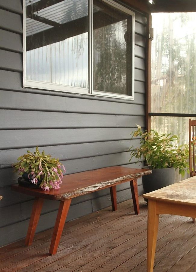 Dark Gray Walls Wooden Floors