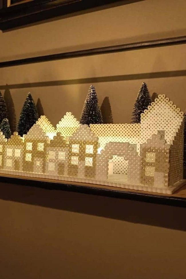 Miniature Beads Urban Skyline