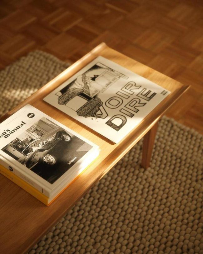 Authentic Bamboo Mid-Century Coffee Table