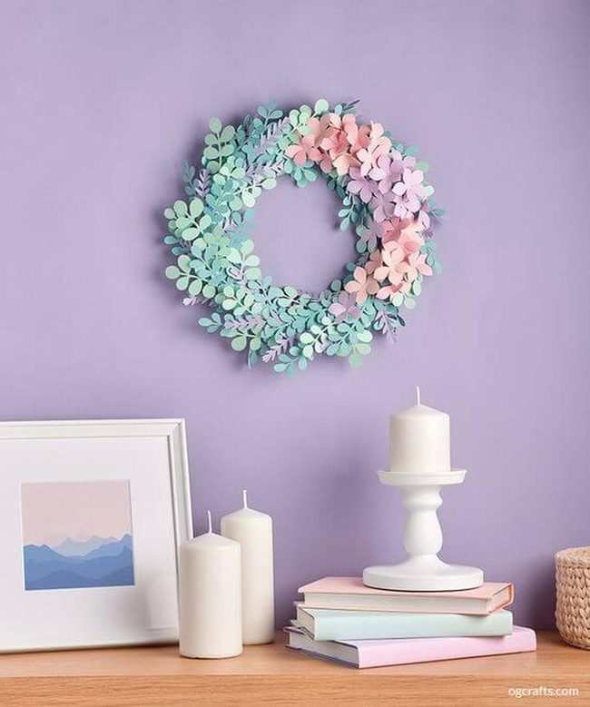 Eucalyptus And Hydrangea Wreath