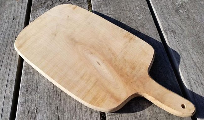Natural Wood Pizza Paddle