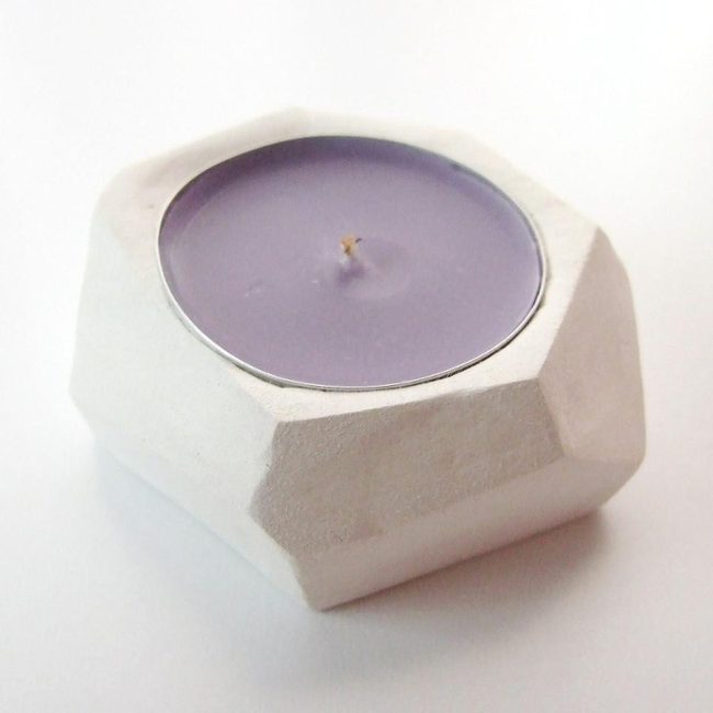 Purple Geometric Light Catchers