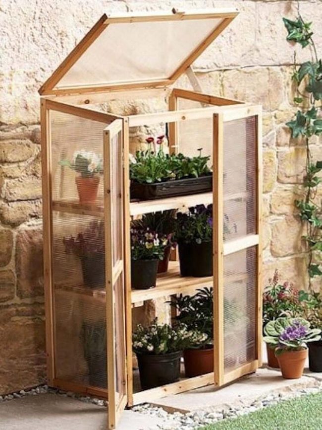 Timber Glass Garden Structure