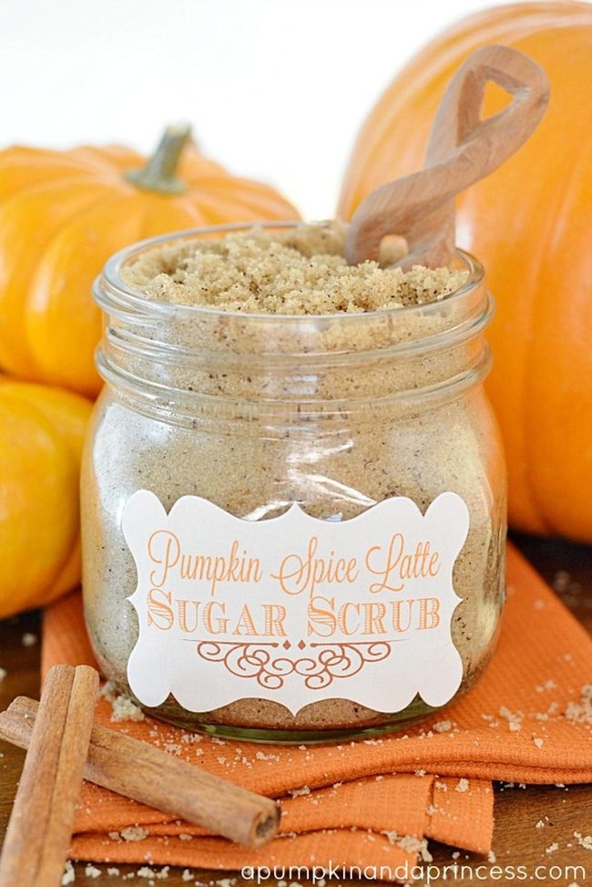 Golden Pumpkin Spice Body Scrub
