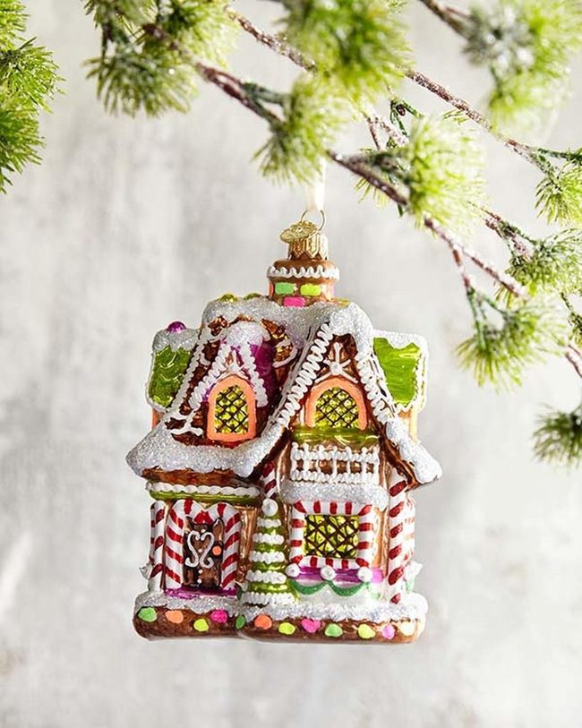 Gingerbread House Holiday Ornament