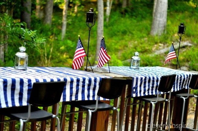 Backyard Deck Counter Bar