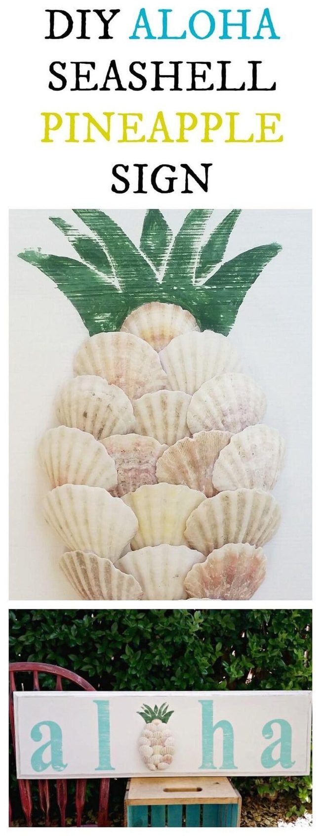 Golden Pineapple Porch Statement