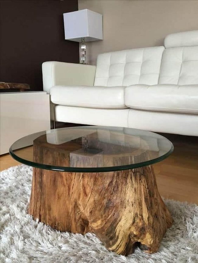 Weathered Wood Meets Polished Glass