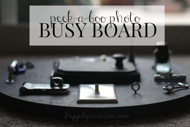 Shiny Metal Sensory Board