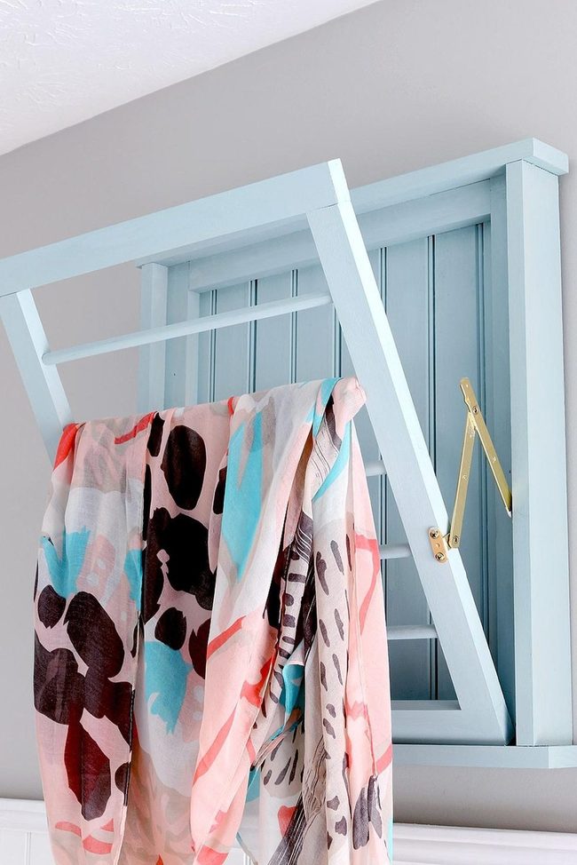Blue Wooden Shutters Statement