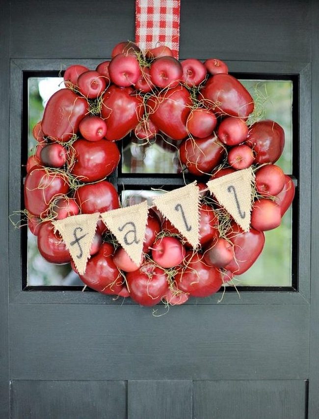 Crimson Apples Farmhouse Fall