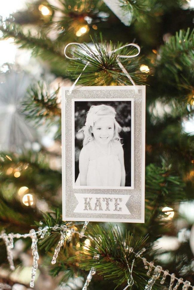 Personal Memory Ornaments On Tree