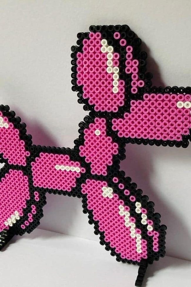 Colorful Hama Beads Balloon Dog