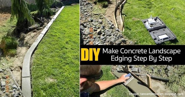 Concrete Edging For Budget Yards