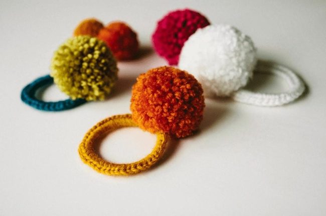Colorful Yarn Balls Pop