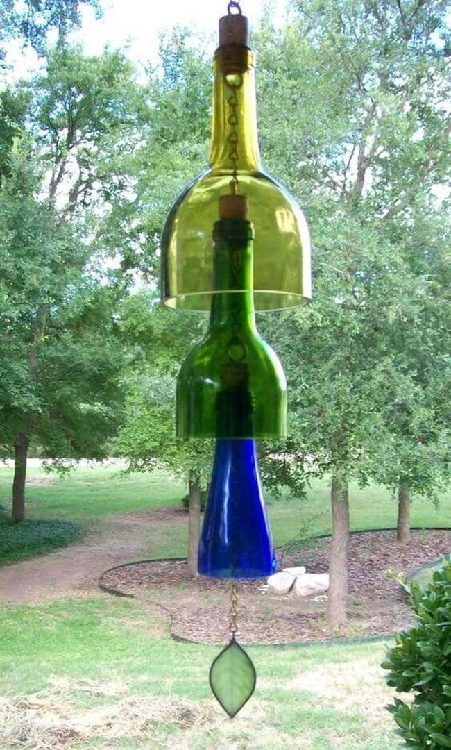 Colorful Bottles Scatter Sunlight