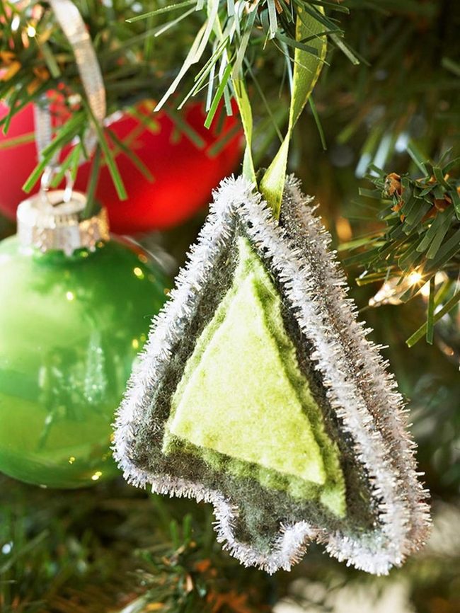 Reflective Baubles And Twinkling Branches