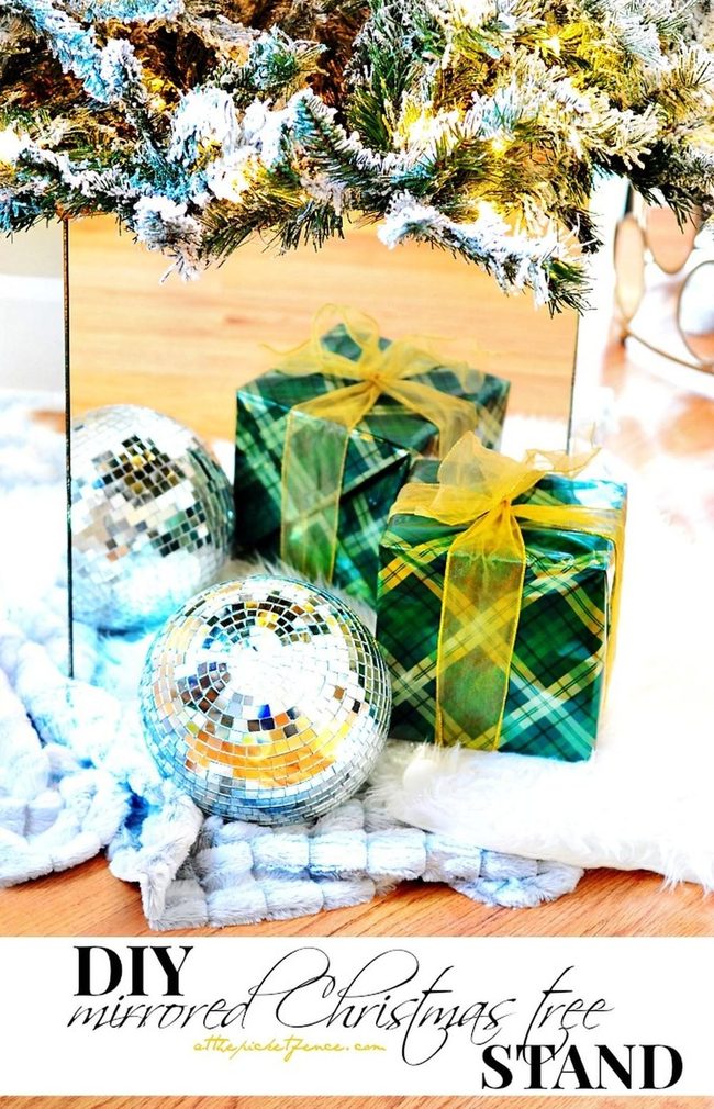 Disco Ball Sparkle With Plaid Gifts