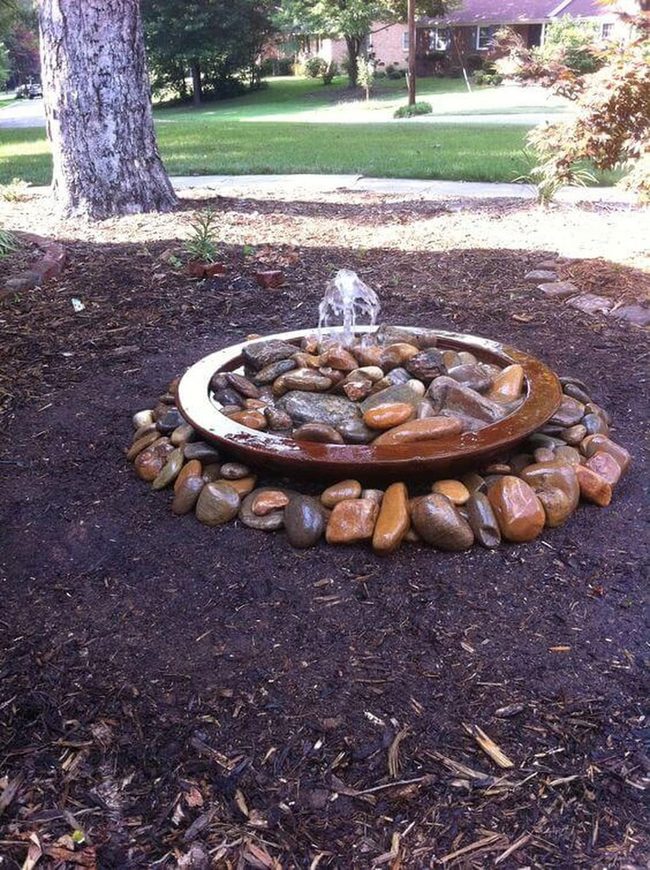 Stone Basin Water Feature