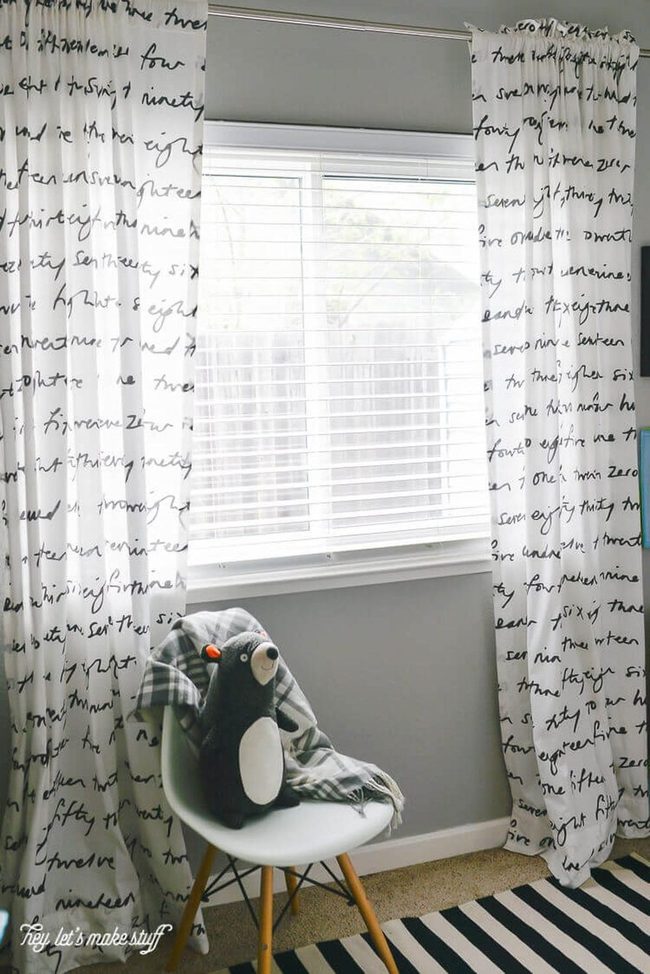 Homemade Curtains Easy Sewing