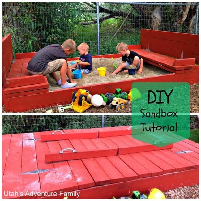 Dual-Function Sandbox Bench