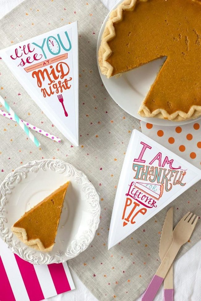 Golden Pumpkin Pie With Handwritten Warmth
