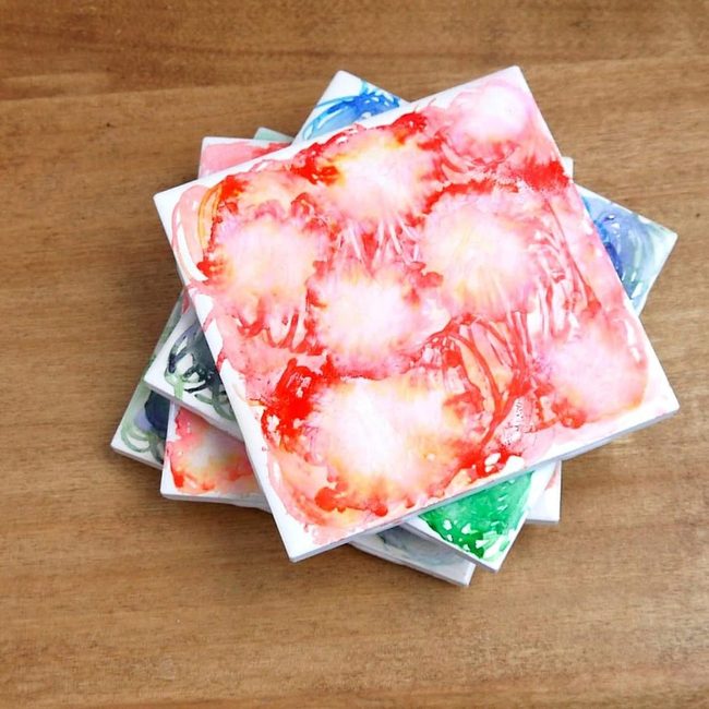Handcrafted Mosaic Tiles Gleaming
