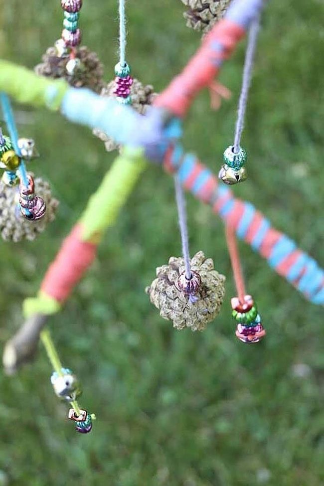 Twigs And Jingle Bells Mobile