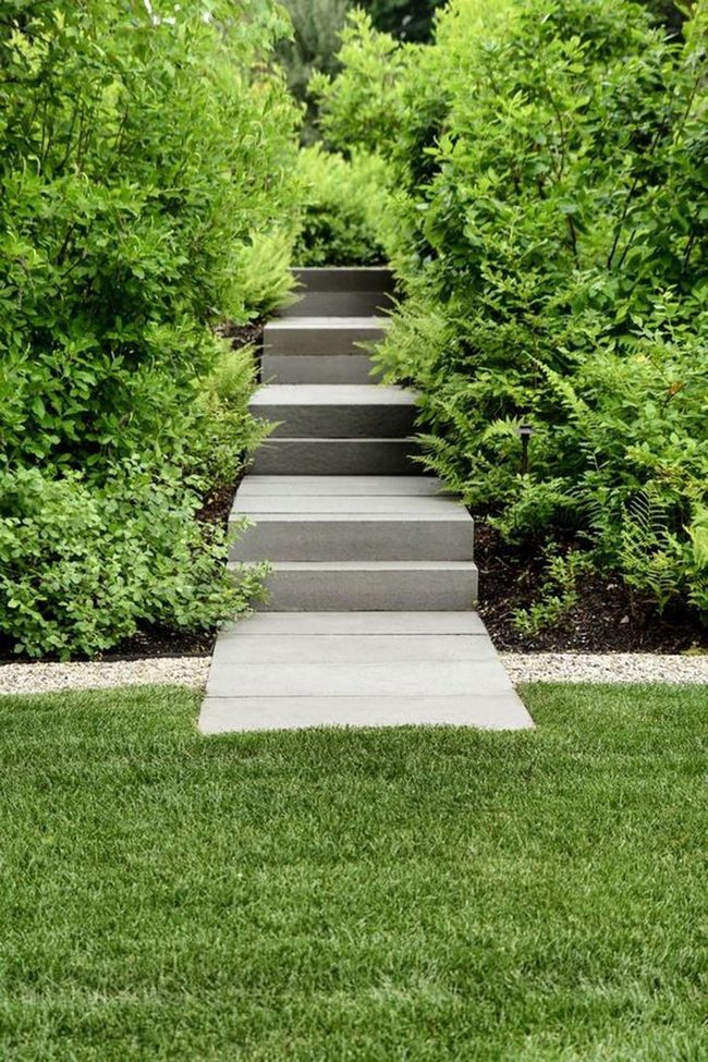 Green Tunnel Stone Path