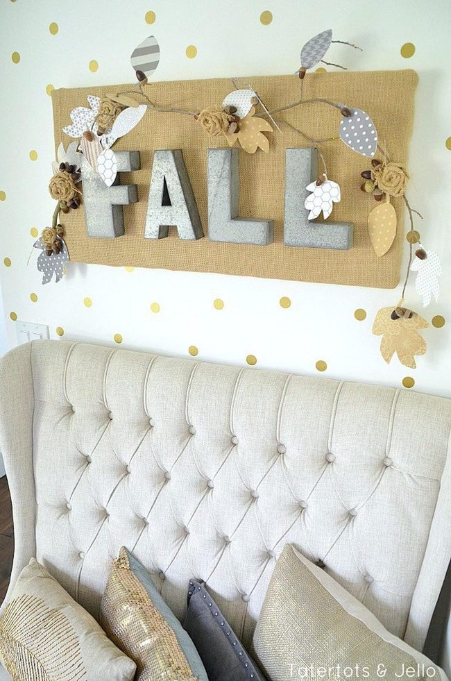 Polka Dot Autumn Statement Room