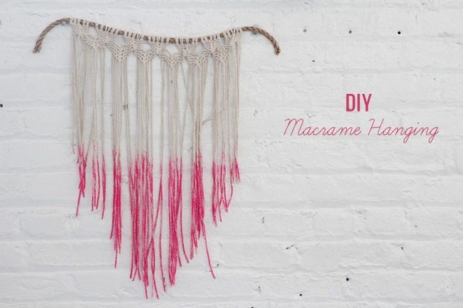Knotted Rope Pink Statement