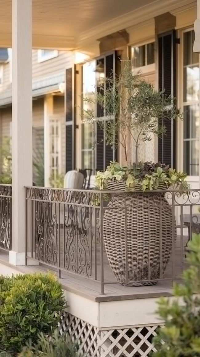 Rotating Seasonal Planter Displays