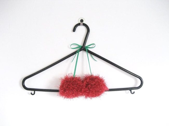 Red Plush Statement Pieces