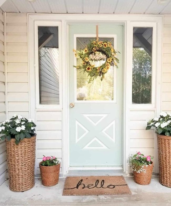 Pale Green Door Summer Welcome